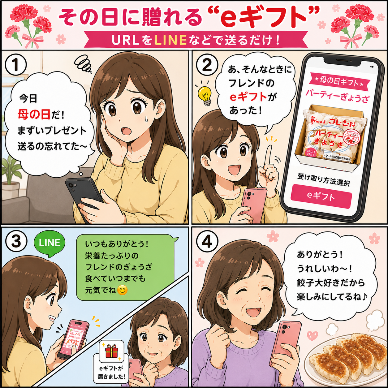 母の日 eギフト